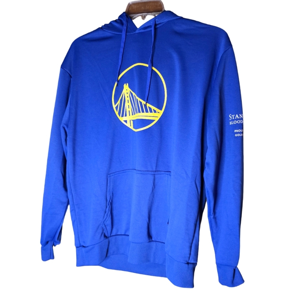 BDA Sports Golden State Warriors Blue Hoodie XL